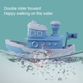 thumbnail image 3 of Barco de dibujos animados Wind Up Clockwork Boat Toy Kids Baby Bath Water Juguetes educativos Hugtrwg  Para estrenar, 3 of 6
