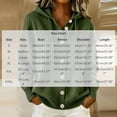 thumbnail image 3 of Sahpxhe Cardigan Sweaters for Women Hooded Long Sleeve Loose Fit Button down Sweater Coat Fall Casual Warm Knit Outerwear Army Green XL, 3 of 6