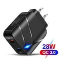 thumbnail image 3 of Fast Charging Suitable USB US compitable with Adapter for Wall-Mounted Charger 28W &Charger, 3 of 6