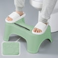thumbnail image 2 of Grrvtrz Toilet Stool Squatting Poop Stool Bathroom Potty Step Stool Toilet Assistance Steps Step Stool Fits All Toilets Detachable Stackable,Bathroom Decor,Bathroom Accessories, 2 of 7