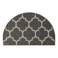 thumbnail image 2 of Unique Loom Outdoor Trellis Collection Area Rug (2' 7" x 4' 1" Hearth Black/Ivory), 2 of 6