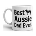 thumbnail image 2 of Best Aussie Dad Ever Dog Lover Coffee Tea Ceramic Mug Office Work Cup Gift 11oz, 2 of 3