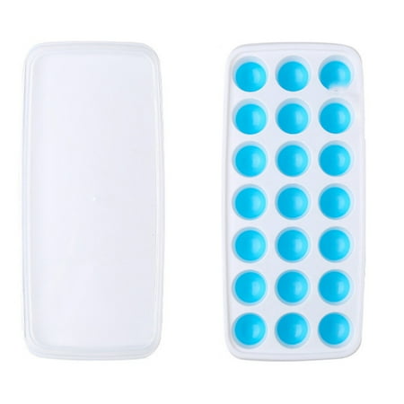 

Ice Tray Stackable Perfect For Party Blue 21 Grids