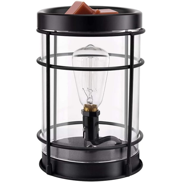 Soligt Edison Style Metal Candle Warmer For Wax Cubes Freshener Wax Melter With 2 Pack Scented Wax Walmart Com Walmart Com