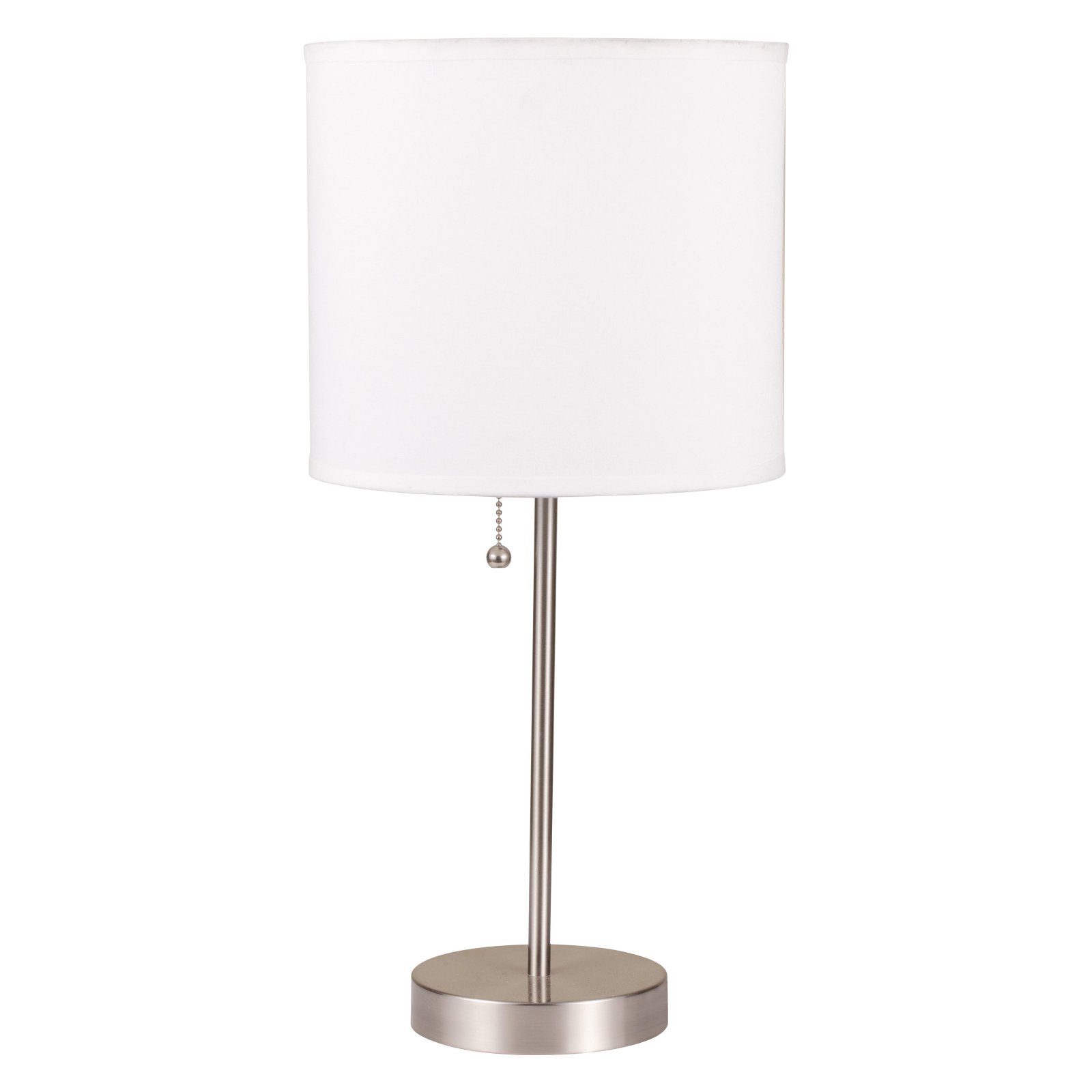 Acme Furniture Vassy Brushed Silver Table Lamp Set of 2