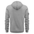 thumbnail image 4 of Sudadera con capucha para hombre, informal, con estampado, deportiva, de manga larga, blusa de poliéster, 4 of 4