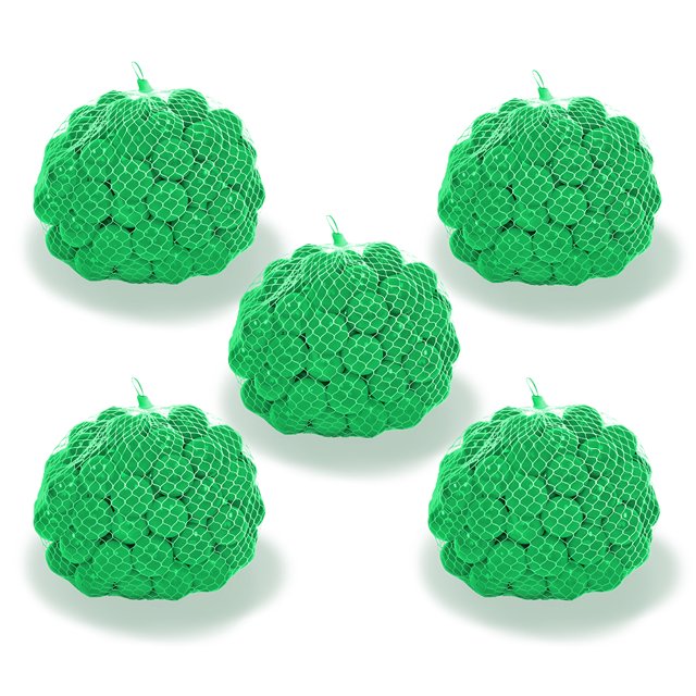 Upper Bounce® Crush Proof Plastic Trampoline Pit Balls 500 Pack - Green