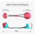 thumbnail image 3 of Dog Molar Toy Sucker Bite-Resistant Pet Toy Ball Tooth Cleaning Leaking Device, 3 of 7