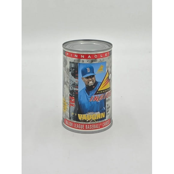 1997 Pinnacle Inside MLB Baseball Card Collectible Can (10 Cards) Mo Vaughn