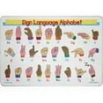 thumbnail image 2 of Painless Learning Sign Language Alphabet Placemat, 2 of 2