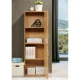 thumbnail image 3 of Hodedah 4 Door Enclosed Multipurpose Storage Cabinet for Home or Office, Beech, 3 of 5