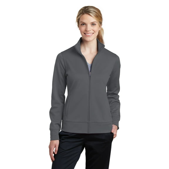 Sport-Tek LST241 Ladies Sport-Wick Fleece Full-Zip Jacket, Womens Activewear