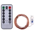thumbnail image 3 of Luces decorativas de cadena LED Luces de cadena de cambio de Blanco cálido 2 Yinane Luces de cadena LED, 3 of 9