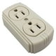 thumbnail image 2 of Contacto Duplex de Sobreponer Igoto Aterrizado Marfil 12 Pzs iGoto AC06-M-P12, 2 of 5