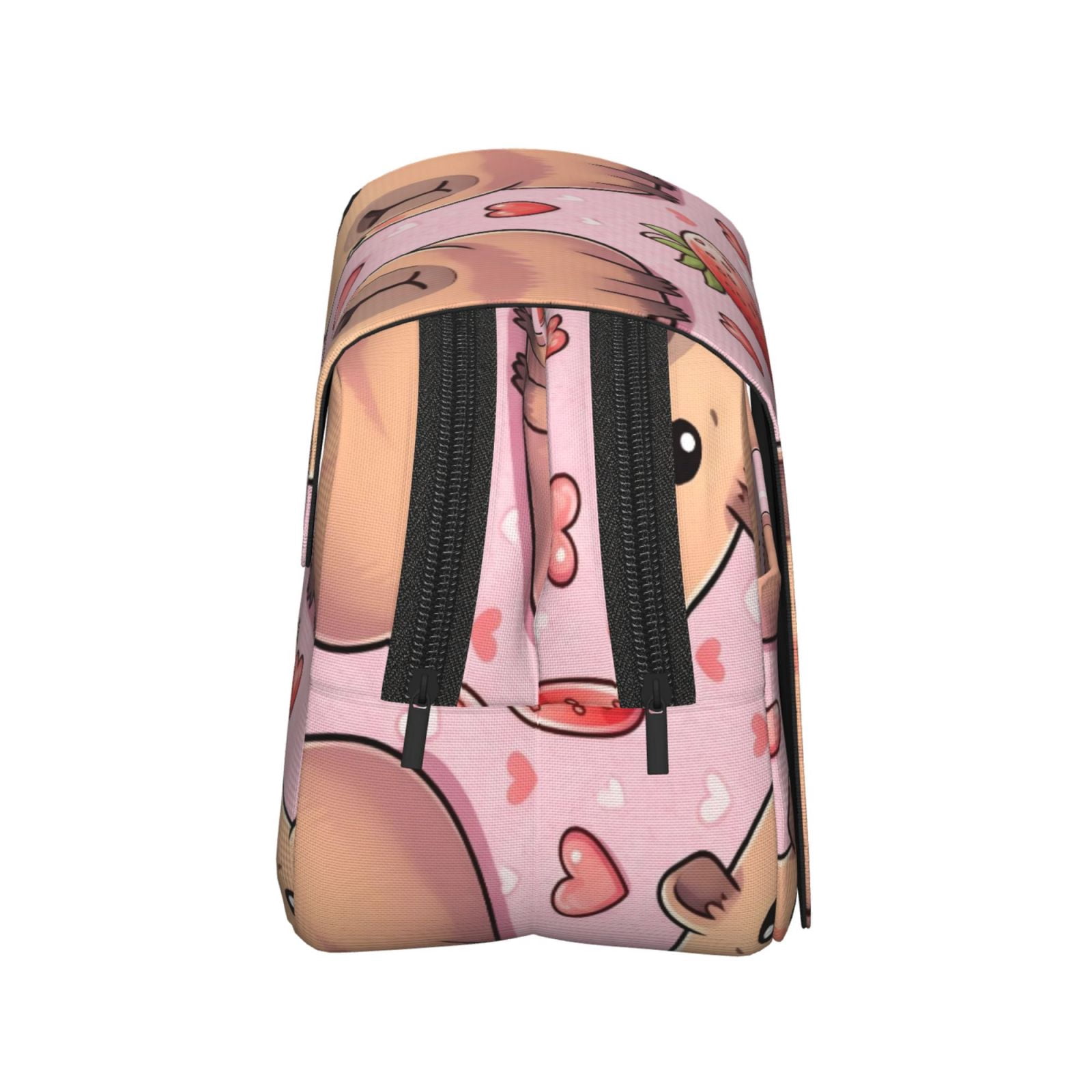 Large-Capacity Flip-Top Double-Layer Pencil Case, Multi-Functional Pocket Pen Case, Durable Stationery Organizer Pusheen Capybara Pattern 4