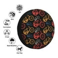 thumbnail image 4 of Naloa Compass And Mountains In Bicycle Wheels1 PVC Leather Spare Tire Wheel Cover for Car Truck SUV Camper Trailer Universal Fit many size17 inch, 4 of 6