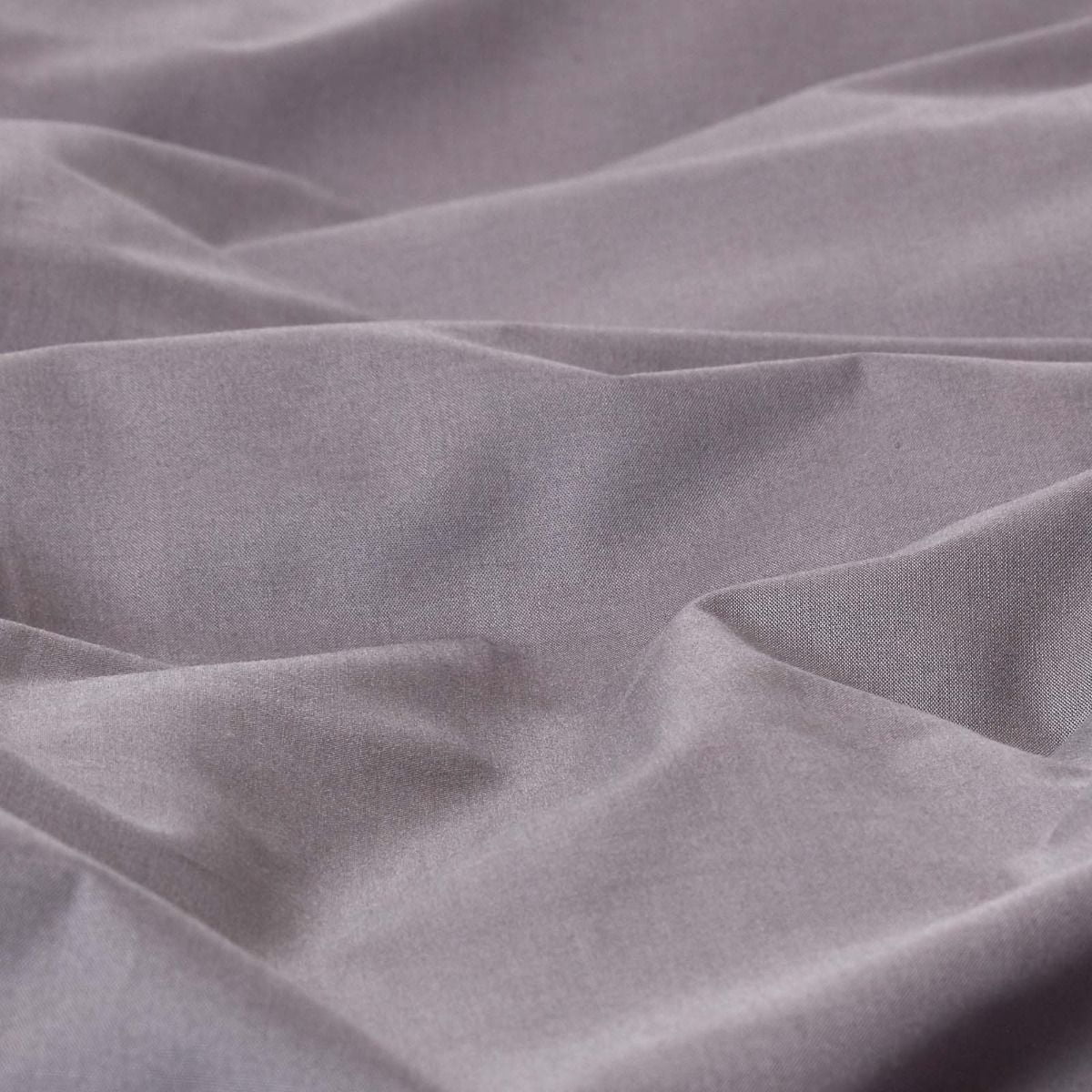 The Great American Store Lightweight Microfiber Twin/Twin XL Size Duvet Cover Set With Zipper Closure Solid Grey Soft And Comfrotable Comforter Cover and Pillow Shams