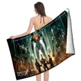 thumbnail image 4 of Pacific Rim Toalla de playa de secado rápido con diseño temático, regalo para mujeres y niñas, ideal para cumpleaños, fans, amantes de la música, uso en la playa o al aire libre,78*160cm, 4 of 6