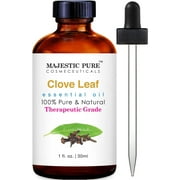 Majestic Pure Clove Essential Oil, Pure and Natural, 1 fl oz