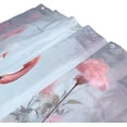 thumbnail image 3 of Coolnut Shower Curtain Flamingos Bathroom Decor Watercolor Shower Curtain Sets Fabric Cloth Bathroom Curtains with Hooks 60x72 Inch, 3 of 6