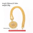 thumbnail image 3 of Rotable Dollar Pendant Jewelry With Diamond Necklace Rotating Pendant Necklace Jewelry, 3 of 5