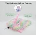 thumbnail image 4 of Disfraz de mascota Onmygogo, divertida peluca de reno y alce, unicornio, L, 4 of 6