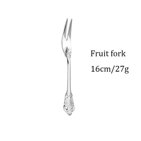 

1Pc Silver Luxury Vintage Cutlery Set Western Dinnerware 304 Stainless Steel Tableware Kitchen Flatware Dinner Knife Fork Spoon