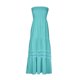 thumbnail image 3 of Vestido Sin Mangas Vestido de aleteo de mujer Vestido de patchwork bohemio Ahueca hacia fuera Vestido largo informal femenino Kuymtek Lago Azul M para Mujer, 3 of 7