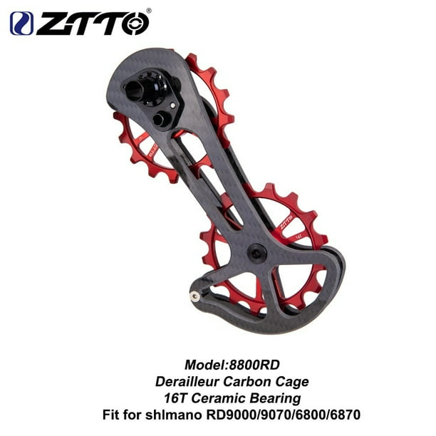 Road bike store jockey wheels
