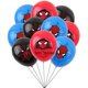 thumbnail image 5 of Globos de látex de 12 pulgadas con temática de Spiderman de Disney, juguetes de decoración para fiestas de cumpleaños de niños, suministros para fiestas de baby shower, 10, 20 o 30 unidades, 5 of 5