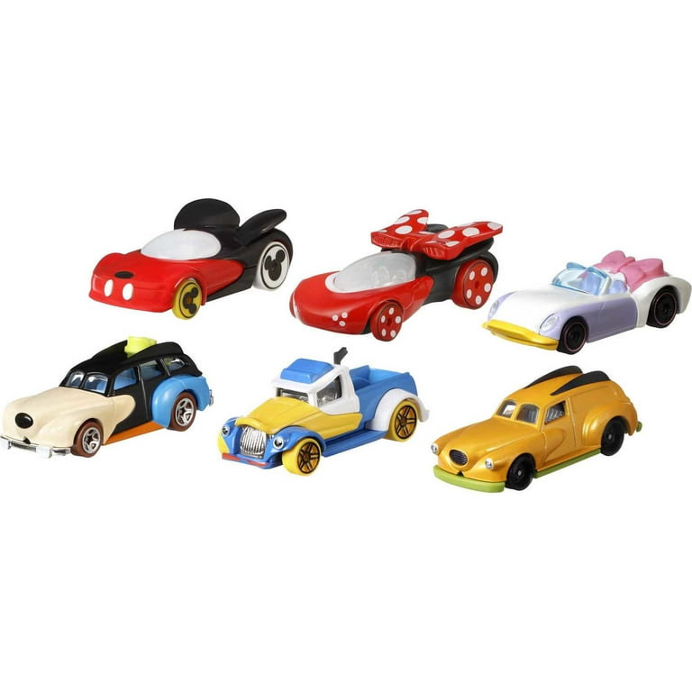 Disney100周年 ミニカー 6台セット Hot Wheels Hot Wheels Disney 100 Collector's Set, 6 Character Cars, 1