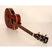 Cort SFXMEMOP SFX Series Acoustic-Electric Cutaway Guitar - Open Pore Mahogany