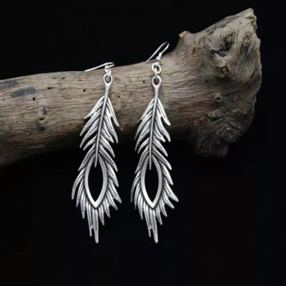 K-KED Fashion Women 925 Silver Ear Hook Drop Earrings Wedding Party Delicate Jewelry A Pair-Silver