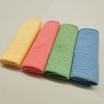 thumbnail image 1 of Cheers 4Pcs Kitchen Strong Water Absorbent Cleaning Microfiber Plate Dish Cloth Towel, 1 of 2