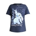 thumbnail image 5 of Stitch Ohana Women's Graphic Tee with Short Sleeves, Sizes XXS-XXL, 5 of 5