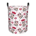 thumbnail image 1 of Fotbe Caring Cow Cesto de Ropa con Asas, Cesto Impermeable de Gran Capacidad, Bolsa de Lavado para Dormitorio, Cesto de Ropa con Ruedas y Asas-Small, 1 of 6