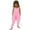 Pink, variant on Odeerbi Baby Girls Boys Clothes Baby Rompers Toddler Kids Jumpsuit One Piece Solid Strap Romper Outfits