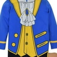 thumbnail image 5 of Disney Beauty and the Beast Toddler Boys Zip Up Cosplay Coverall Tail Newborn to Toddler, 5 of 5