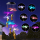 thumbnail image 4 of Campanas de viento con forma de colibrí o mariposa, regalos para mamá, campanas de viento solares, decoración de jardín, regalos de jardín, 4 of 5