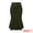 Army Green, variant on Women's Denim High Waist Ruffle Fishtail Bodycon Midi Skirts M Deep Blue