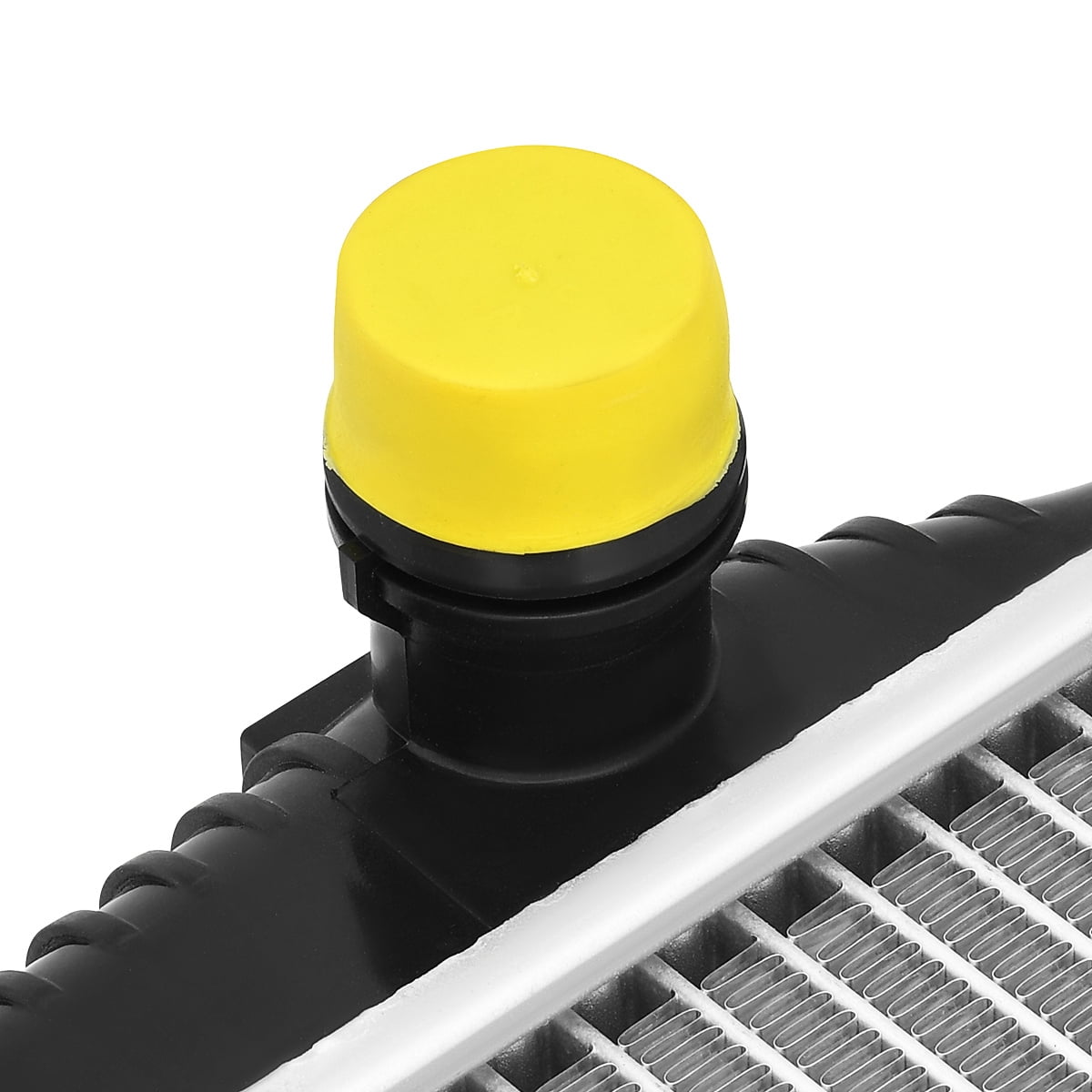 LEDKINGDOMUS Aluminum Radiator for 2014-2018 Jeep Cherokee (Fits L4 2.4L & V6 3.2L) High Cooling Efficiency Leakproof Design