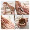 thumbnail image 3 of Women's Shoulder Bag, Large Capacity Pleated Handbag with Adjustable Strap, Lightweight Underarm Purse for Everyday Casual Use, 3 of 7