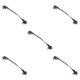 thumbnail image 2 of Naiovety 10 Uds. De cables de línea de pesca, líderes de enclavamiento, aparejos de señuelos de pesca a presión, accesorios de equipo de Type8 NO8, 2 of 6
