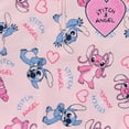 thumbnail image 3 of Disney Lilo & Stitch Angel Quarter Zip Pullover Sweatshirt (Girls), Sizes 8-12, 3 of 5