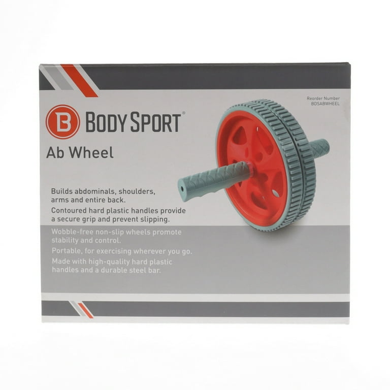 BodySport® Ab Wheel – Core Muscle Abdominal Strength Training