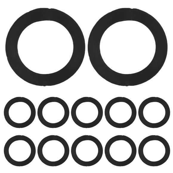 BRIGHTFUFU 50 arandelas hexagonales para mancuernas y barras, collarines de bloqueo giratorio, pesas de goma, arandelas para equipos de fitness y accesorios de entrenamiento de fuerza.