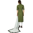thumbnail image 3 of Atasi Kurta Droite Prête à Porter avec Filet Robe Dupatta Salwaar Kameez Ensemble, 3 of 7