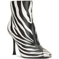 thumbnail image 2 of INC Womens Rohese Animal Print Faux Leather Ankle Boots, 2 of 2