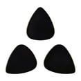 thumbnail image 3 of Exotic Plectrums - Celluloid Black Guitar Or Bass Pick - 1.5 mm Ultra Heavy Gauge - 351 Shape - 50 Pack, 3 of 7