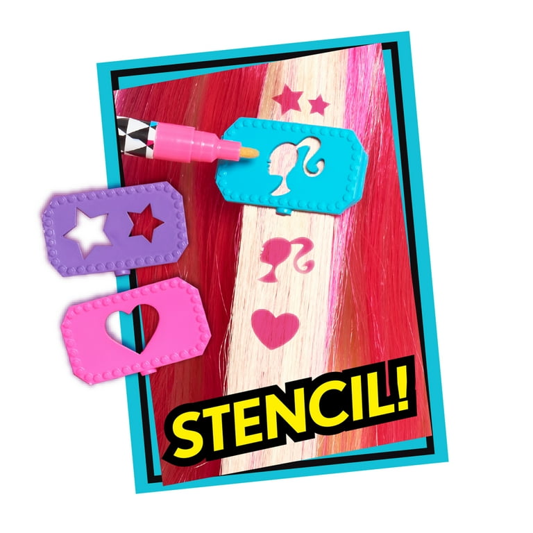 Barbie stencil set sale